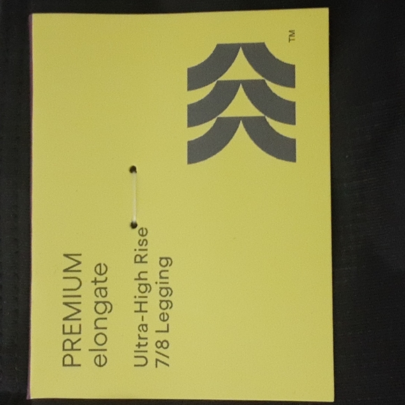 Sz 3X All in Motion Premium Elongate high rise 7/8 legging Black Camouflage - Picture 5 of 14